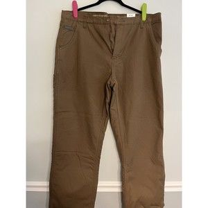 NWT - Smith Workwear Fleece Lined Canvas Carpenter Jeans Pants Men’s 40x32